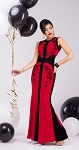 BEAUTIFUL RED DESIGNER EVENING WOMEN DRESS # 2
