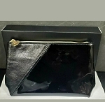 YVES SAINT LAURENT BEAUTE COSMETIC BLACK BAG 