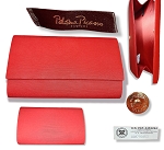 VINTAGE PALOMA PICASSO SIGNATURE RED CLUTCH 