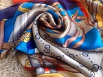 BLUE FASHION DESIGNER WOMEN HANDKERCHIEF ***