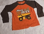 TOUGHSKINS ORANGE BOYS TOP 