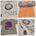 BUNDLE BABY BOY SUMMER TOPS 3PC 
