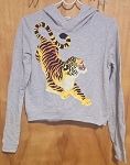 H&M GRAY FASHION BOYS HOODIE TIGER 