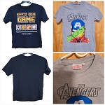 BUNDLE BOYS  FASHION TOPS THE CHILDREN PLACE AND MARVEL 