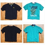 BUNDLE FASHION BOYS TOPS AMERICAN BULLDOG AND TURTLES 