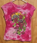 FRZ PINK WITH FLOWERS GIRL TOP 
