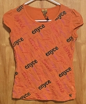 ENYCE ORANGE FASHION GIRL TOP 