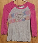APPLE BOTTOMS PINK AND GRAY TOP 