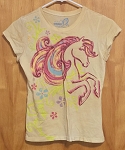 THE CHILDREN PLACE GIRL PONY PRINT TOP 