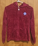 PINK CRB FASHION GIRL VELOUR JACKET 