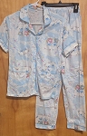 BLUE COTTON GIRL PAJAMA 