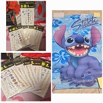 LILO & STITCH POSTER AND 5 TEMPORARY TATTOOS SHEET