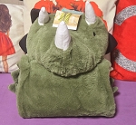 DINOSAUR HOODED BLANKET WITH HAND POCKETS 40×50 Inch