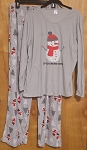 GRAY WOMEN SET PAJAMA 