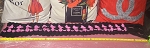 KNITTING HANDMADE BLACK PINK WOMEN SCARF