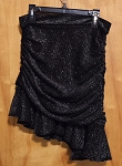 ZARA SPARKLY VELOUR SEXY FASHION WOMEN SKIRT