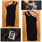 SHEIN BLACK MINI WOMEN  FASHION DRESS