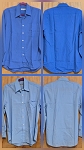 GENTLEMENS COLLECTION BLUE OR LIGHT BLUE FASHION MEN'S SHIRT 