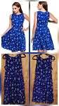BLUE GUCCI FASHION WOMEN DRESS 