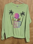 DISNEY GREEN WOMEN SWEATER 