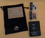GIORGIO ARMANI COSMETIC POUCH WITH SAMPLES 