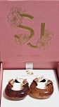 SINCERELY JULES FASHION IMITATION AMBER EARRINGS 