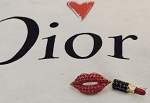 UNIQUE FASHION STUD EARRINGS SET LIP AND LIPSTICK 