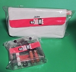 JEAN PAUL GAULTIER MADAME PERFUME VIAL COSMETIC BAG & 2 LIP GLOSSES 