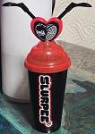 OREO COCA-COLA COLLECTORS SLURPEE CUP + LOVE STRAW