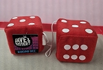 DAVE &BUSTER'S HANGING DICE PLUSH TOY