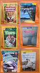 NATIONAL GEOGRAPHIC KIDS BOOKS LOT OF 6 SCIENCE READERS 