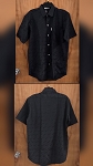 BLACK MEN'S SHIRT TABANI
