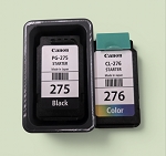 Genuine Canon PG-275 CL-276 Starter Ink Cartridges Lot Black & Color OEM Set