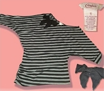 CANDIE'S WOMEN STRIPED TOP WITH BOW