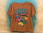 WOMEN BROWN TSHIRT CRUISIN