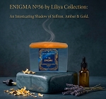 ENIGMA N°56 by Liliya Collection: The Golden Paradox An Intoxicating Shadow of Saffron, Amber & Gold
