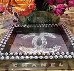 Tray ch rhinestones 