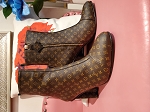 L boots vbrown natural leather 