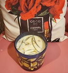 Candle with Dandelion flowers sold out 