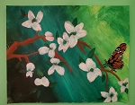 Handmade art picture acrylic 