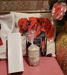 HANDMADE DECORATIVE CANDLE FOR BRIDAL SHOWER GIFT