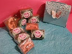 HANDMADE LUFFA SOAP WITH NATURAL ROSE OIL MADE WITH NATURAL LOOFAH SPONGE KOSHER 