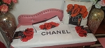 Set tablecloth  and 2 pillowcase handmade ch ***