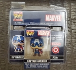 SOLD OUT Funko POP Keychains: Marvel Avengers Endgame - Captain America Blue SPECIAL EDIT