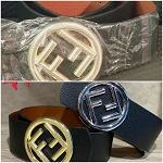 LEATHER FASHION FENDI UNISEX BELT