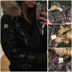 BLACK FASHION WOMEN BUFFER JACKET MONCLER