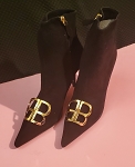 Boots 24 bal leather velour 