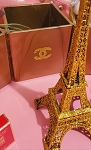 COSMETIC HOLDER OR VASE OR SOUVENIR WITH LOGO 