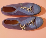 Blue shoes used 45