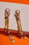Earrings Dior Authentic +complimentary and booklet 